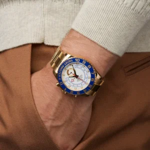 Rolex YACHT-MASTER II-Gold Strapm116688-0002 - Image 3