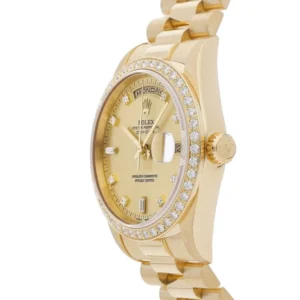 Rolex Day-Date 36-18k yellow gold - Image 3