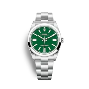 OYSTER PERPETUAL 124300-0005 Series green dial